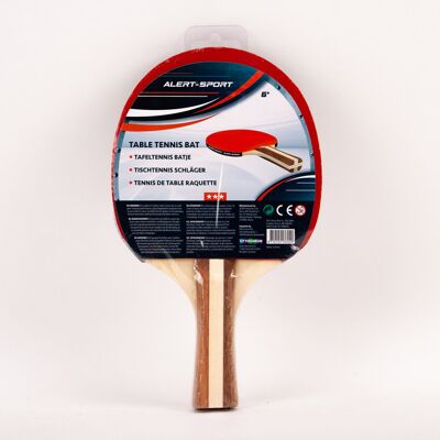 Alert Sport 3 Sterren Tafeltennis Bat - Controle & Snelheid Alert Sport 3 Sterren Tafeltennis Bat - Controle & Snelheid
