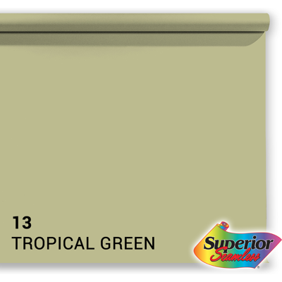 Superior Tropisch Groen Achtergrondpapier 1,35x11m Superior Tropisch Groen Achtergrondpapier 1,35x11m