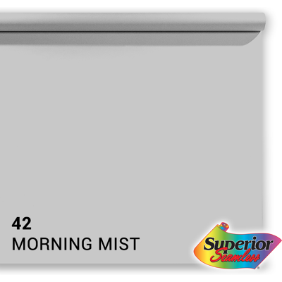 Superior Achtergrondpapier 42 Morning Mist 1,35 x 11m Superior Achtergrondpapier 42 Morning Mist 1,35 x 11m