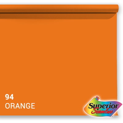 Superior Oranje Achtergrondpapier 94 1,35x11m Superior Oranje Achtergrondpapier 94 1,35x11m