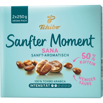 Tchibo - Sanfter Moment - 9x500 g Ground - Koffie Tchibo - Sanfter Moment - 9x500 g Ground - Koffie