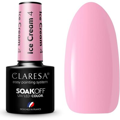 Claresa Langdurige Ice Cream Gel Nagellak - Nagellak Claresa Langdurige Ice Cream Gel Nagellak - Nagellak