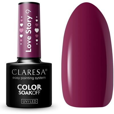 Claresa Love Story Gel Nagellak - 9,5 g UV/LED kleur Claresa Love Story Gel Nagellak - 9,5 g UV/LED kleur