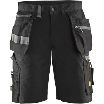 Blåkläder short met stretch en spijkerzakken 15981343 zwart maat 58 - 7330509722138 Blåkläder short met stretch en spijkerzakken 15981343 zwart maat 58 - 7330509722138