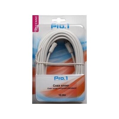Enzo pro-1 coax snoer compleet standaard 10 meter - 9291409 Enzo pro-1 coax snoer compleet standaard 10 meter - 9291409