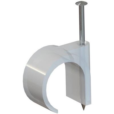 Enzo universele spijkerclip 16\ 19mm transpar 4113278 Enzo universele spijkerclip 16\ 19mm transpar 4113278
