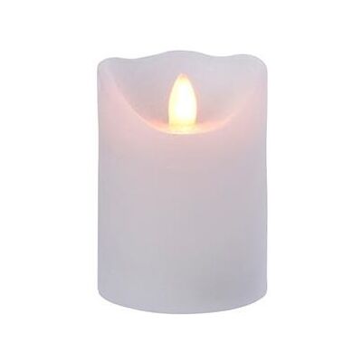 Enzo Led flakkerkaars 7x9cm wit - 5509400 Enzo Led flakkerkaars 7x9cm wit - 5509400