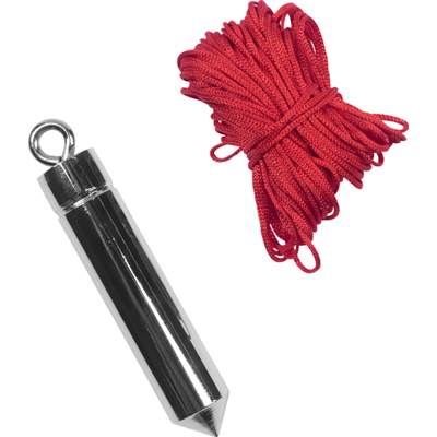 Connex Waterpas - Cilindrische Vorm - 10m Kabel - Roestvrij - Waterpas Connex Waterpas - Cilindrische Vorm - 10m Kabel - Roestvrij - Waterpas