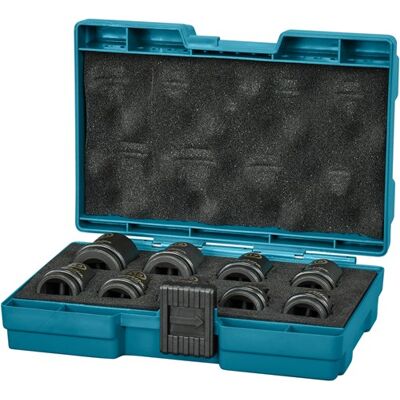 Makita E-16570 Impact Zwarte Steeksleutels - 9-delig Makita E-16570 Impact Zwarte Steeksleutels - 9-delig