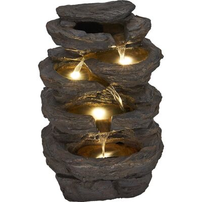 Ubbink Miras Tuinwaterfontein met LED - 42cm Ubbink Miras Tuinwaterfontein met LED - 42cm