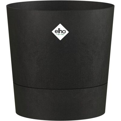 Elho foss rond 30cm - bloempot voor binnen - 100% gerecycled plastic - ø 29.5 x h 29.1 - living black Elho foss rond 30cm - bloempot voor binnen - 100% gerecycled plastic - ø 29.5 x h 29.1 - living black