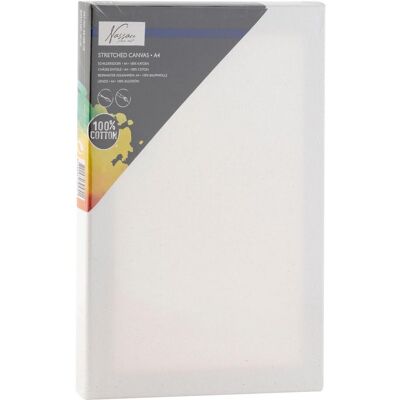 Nassau Fine Art Nassau a4 canvas katoen Wit Nassau Fine Art Nassau a4 canvas katoen Wit