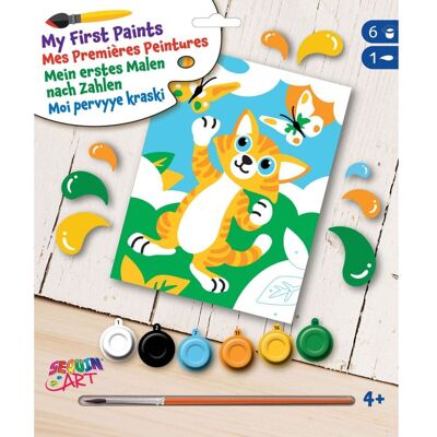 Sequin Art schilderen op nummer kat Sequin Art schilderen op nummer kat