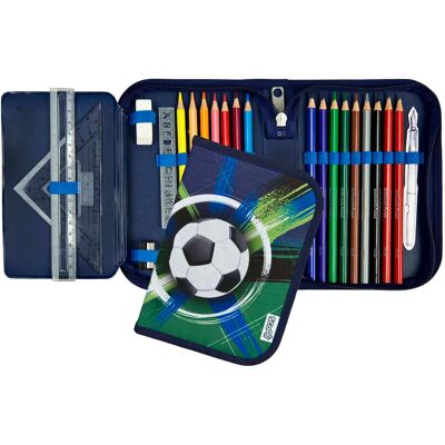 Undercover Gevuld etui - voetbal Blauw Undercover Gevuld etui - voetbal Blauw