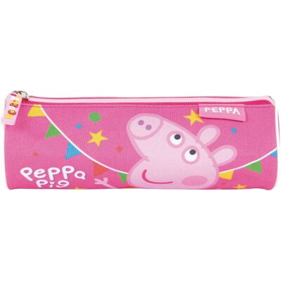 Peppa Pig Cilindrische etui Multi kleuren Peppa Pig Cilindrische etui Multi kleuren