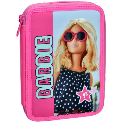 Barbie Gevulde etui , 2-vaks Multi kleuren Barbie Gevulde etui , 2-vaks Multi kleuren
