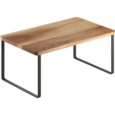 Metaltex - york lava - kruidenrek - 1 etage - 19 x 32 x 16 cm - hout en metaal Metaltex - york lava - kruidenrek - 1 etage - 19 x 32 x 16 cm - hout en metaal