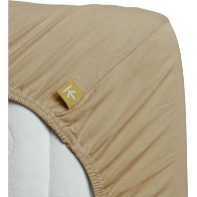 Beddinghouse jersey - topper hoeslaken - 90x200/220 - camel Beddinghouse jersey - topper hoeslaken - 90x200/220 - camel