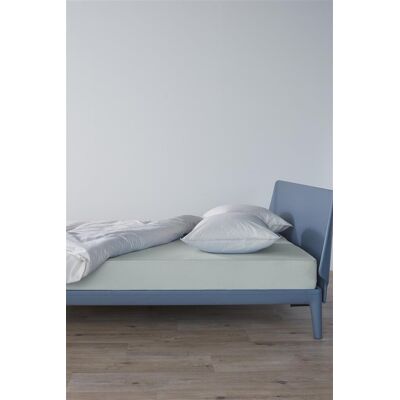 Beddinghouse jersey - topper hoeslaken - 90x200/220 - licht blauw Beddinghouse jersey - topper hoeslaken - 90x200/220 - licht blauw