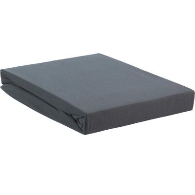 Beddinghouse - jersey-stretch - hoeslaken - 180x220 cm - koelgrijs - premium kwaliteit Beddinghouse - jersey-stretch - hoeslaken - 180x220 cm - koelgrijs - premium kwaliteit