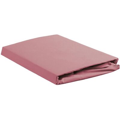 Ambiante katoen - hoeslaken - 90x200/210 - roze Ambiante katoen - hoeslaken - 90x200/210 - roze