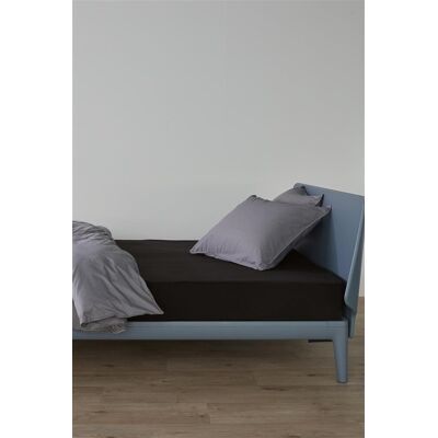 Beddinghouse - jersey - hoeslaken - 180x220 cm - zwart Beddinghouse - jersey - hoeslaken - 180x220 cm - zwart