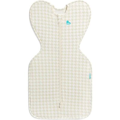 Love To Dream ™ babyslaapzak swaddle up™ - inbakeren - baby 3-6 maanden - 6- 8.5 kg - all season - 1.0 tog - pied de poule Love To Dream ™ babyslaapzak swaddle up™ - inbakeren - baby 3-6 maanden - 6- 8.5 kg - all season - 1.0 tog - pied de poule