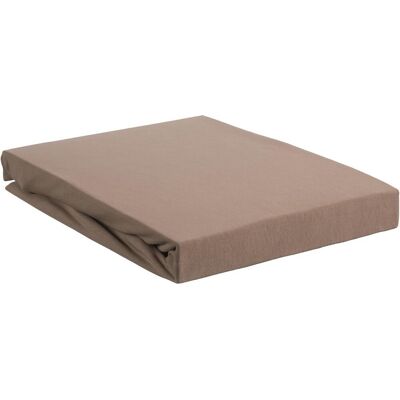 Beddinghouse - Splittopper Jersey-Lycra Taupe - 160x200/220 - Fitted sheet Beddinghouse - Splittopper Jersey-Lycra Taupe - 160x200/220 - Fitted sheet
