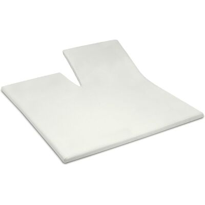 CINDERELLA Double Jersey Fitted Sheet - 180x200-210 cm - Beigeg CINDERELLA Double Jersey Fitted Sheet - 180x200-210 cm - Beigeg