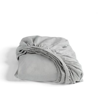 Cinderella - Jersey - 90x200-210 cm - grijs - Fitted sheet Cinderella - Jersey - 90x200-210 cm - grijs - Fitted sheet