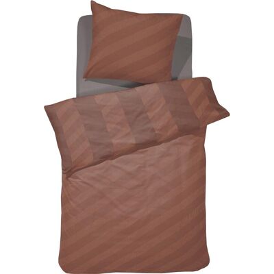 Damai Biologisch Satijnen Dekbedovertrek - Brick Red - 140x200/220 cm Damai Biologisch Satijnen Dekbedovertrek - Brick Red - 140x200/220 cm