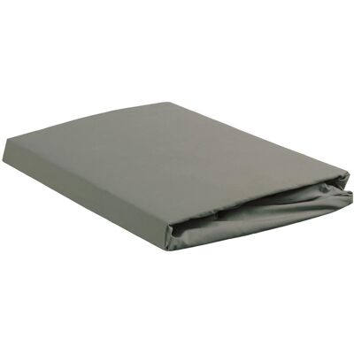 Ambiante - bamboe-katoen - boxspring hoeslaken - 90x200 cm - zand Ambiante - bamboe-katoen - boxspring hoeslaken - 90x200 cm - zand