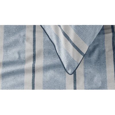 Riviera Maison Rivièra maison silvan dekbedovertrek - lits-jumeaux xl - 260 x 200/220 cm - blauw Riviera Maison Rivièra maison silvan dekbedovertrek - lits-jumeaux xl - 260 x 200/220 cm - blauw