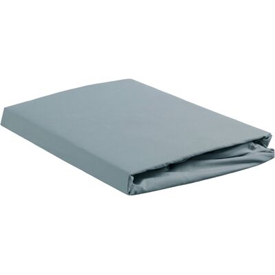 Ambiante katoen - topper hoeslaken - 180x200 - blauw Ambiante katoen - topper hoeslaken - 180x200 - blauw