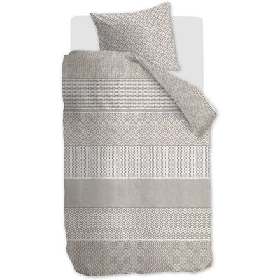 Riviera Maison Rivièra maison francesco dekbedovertrek - eenpersoons - 140 x 200/220 cm - zand Riviera Maison Rivièra maison francesco dekbedovertrek - eenpersoons - 140 x 200/220 cm - zand