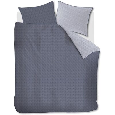 Riviera Maison twisted dekbedovertrek - lits-jumeaux xl - 260x200/220 - blauw Riviera Maison twisted dekbedovertrek - lits-jumeaux xl - 260x200/220 - blauw