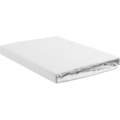 Ambiante cotton split topper hoeslaken white 180x200 cm 100% katoen Ambiante cotton split topper hoeslaken white 180x200 cm 100% katoen