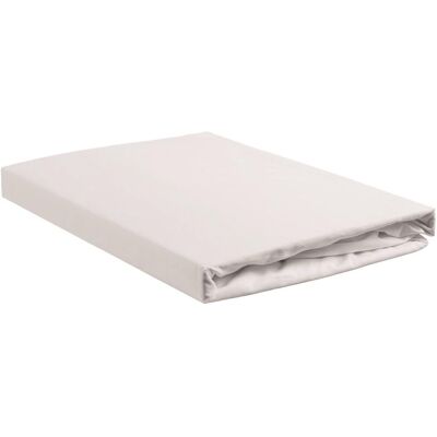 Ambiante - bamboe-katoen - boxspring hoeslaken - 90x200 cm - wit Ambiante - bamboe-katoen - boxspring hoeslaken - 90x200 cm - wit