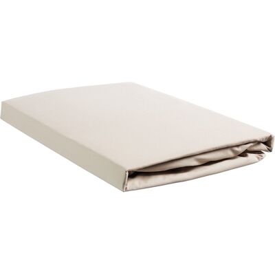 Ambiante katoen - topper hoeslaken - 160x200 - zand Ambiante katoen - topper hoeslaken - 160x200 - zand