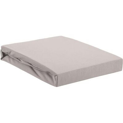 Beddinghouse - jersey-stretch - hoeslaken - 90x220 cm - lichtgrijs - premium kwaliteit Beddinghouse - jersey-stretch - hoeslaken - 90x220 cm - lichtgrijs - premium kwaliteit
