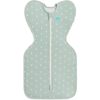 Love To Dream ™ babyslaapzak swaddle up™ - inbakeren - baby 3-6 maanden - 6-8.5 kg - all season - olive moon Love To Dream ™ babyslaapzak swaddle up™ - inbakeren - baby 3-6 maanden - 6-8.5 kg - all season - olive moon