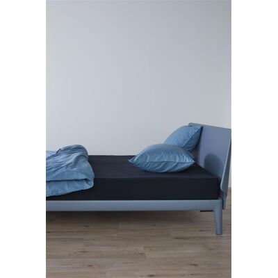 Beddinghouse jersey - topper hoeslaken - 90x200/220 - marineblauw Beddinghouse jersey - topper hoeslaken - 90x200/220 - marineblauw