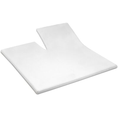CINDERELLA Satijn Split Hoeslakens - Fitted Sheet voor toppers CINDERELLA Satijn Split Hoeslakens - Fitted Sheet voor toppers