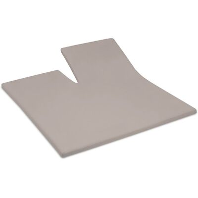 CINDERELLA Fitted Sheet - 200x200cm Satijn Grijs CINDERELLA Fitted Sheet - 200x200cm Satijn Grijs