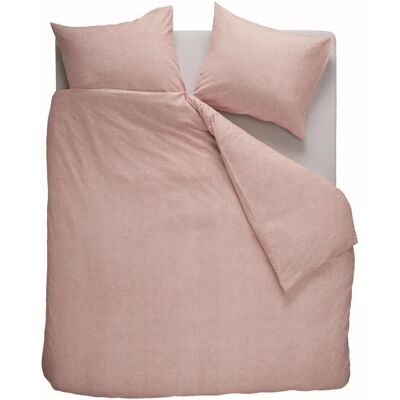 Beddinghouse frost dekbedovertrek - tweepersoons - 200x200/220 - zacht roze Beddinghouse frost dekbedovertrek - tweepersoons - 200x200/220 - zacht roze