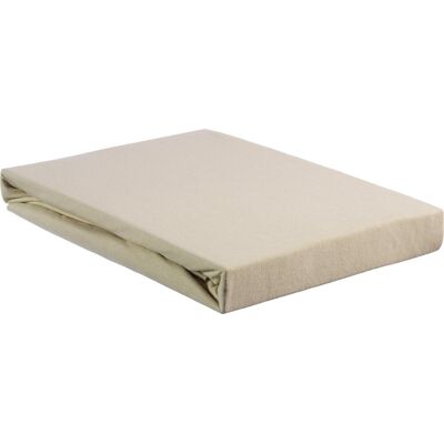 Beddinghouse jersey - topper hoeslaken - 160x200/220 - zand Beddinghouse jersey - topper hoeslaken - 160x200/220 - zand