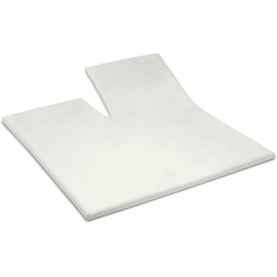 CINDERELLA ivoorsatijn split fitted sheet - Beddengoed CINDERELLA ivoorsatijn split fitted sheet - Beddengoed