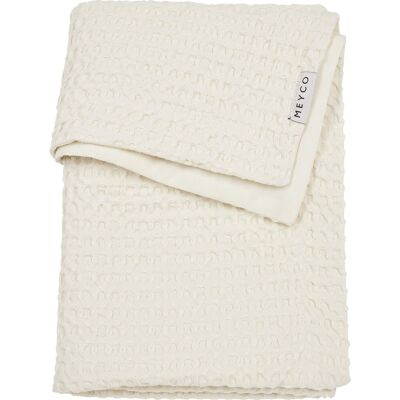 Meyco - Waffle Cotton Babydecke - 100x150cm - Babydecke Meyco - Waffle Cotton Babydecke - 100x150cm - Babydecke