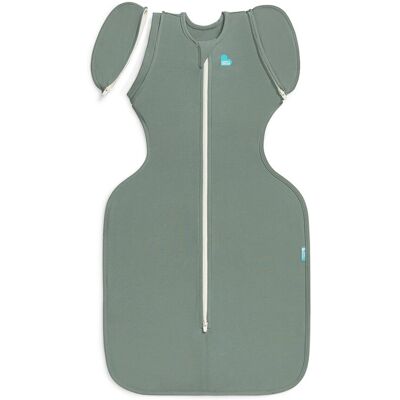 Love To Dream ™ babyslaapzak swaddle up™ - inbakeren afbouwen - baby 6-9 maanden - 8.5-11 kg - all season - 1.0 tog - dark olive Love To Dream ™ babyslaapzak swaddle up™ - inbakeren afbouwen - baby 6-9 maanden - 8.5-11 kg - all season - 1.0 tog - dark olive