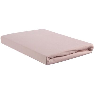 Beddinghouse jersey - splittopper hoeslaken - 180x200/220 - zacht roze Beddinghouse jersey - splittopper hoeslaken - 180x200/220 - zacht roze